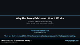 Why the Proxy Exists and What It Actually Does