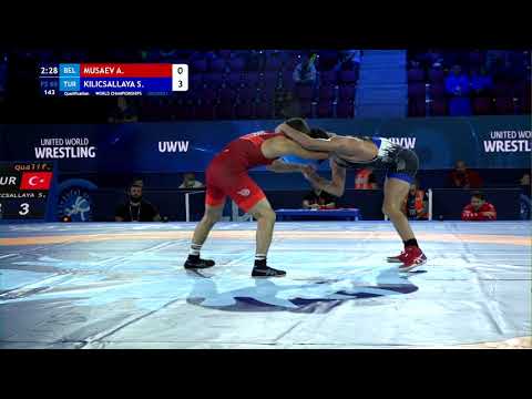 Qual. FS - 65 kg: A. MUSAEV (BEL) v. S. KILICSALLAYA (TUR)