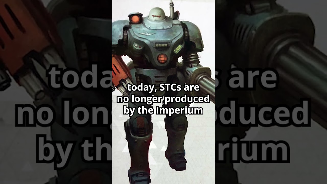 The Hunt for STCs - Warhammer 40K Lore #shorts