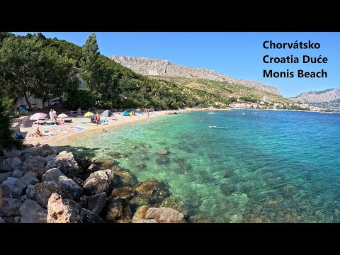 Chorvatsko Croatia Duće Monis Beach 2023