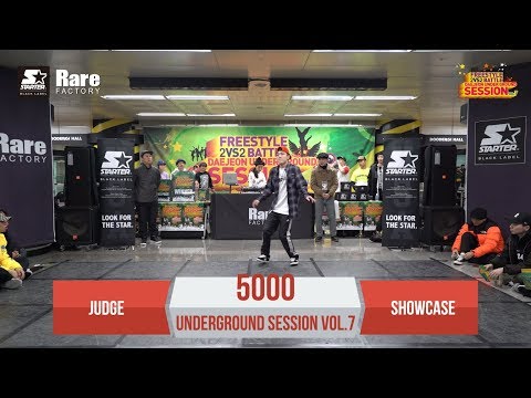Judge Show Case 5000 | Daejeon, South Korea | 2017 Underground Session Vol.7