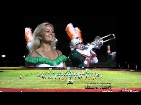 The 2022 University of Miami Frost Band of the Hour - Santana Show - Flanagan Invitational 10/1/2022
