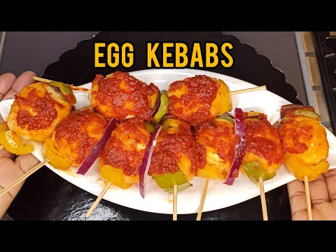 How To Make EGG KEBABS
