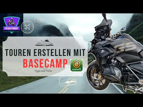 Erstellen von Motorradtouren mit Garmin Basecamp Teil 1