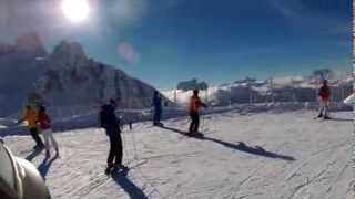 preview picture of video 'Cortina d'Ampezzo WINTER 2014'