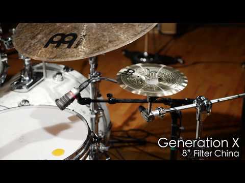 Демонстрация звучания тарелки Meinl 8" China GX-8FCH