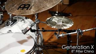 Video thumbnail for Meinl Cymbals GX-8FCH Generation X 8" Filter China Cymbal by MEINL Cymbals - Official Product Videos