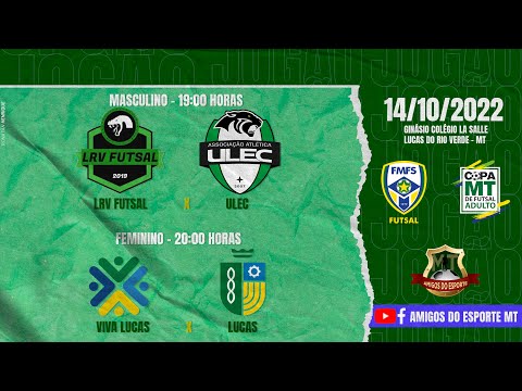 COPA MATO GROSSO DE FUTSAL 2022 - LUCAS DO RIO VERDE/MT