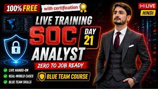 Class 21 | Windows PowerShell For SOC L1  - SOC Analyst Job Ready Free Course (Hindi)