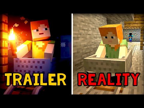 Minecraft: Trailer VS Reality