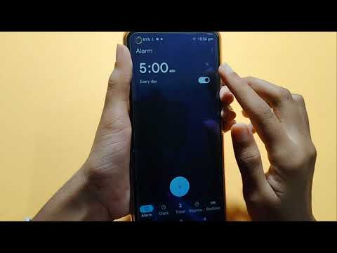 How to remove Alarm in Nokia 5.4 | Alarm Kaise Hataye | delete alarm setting