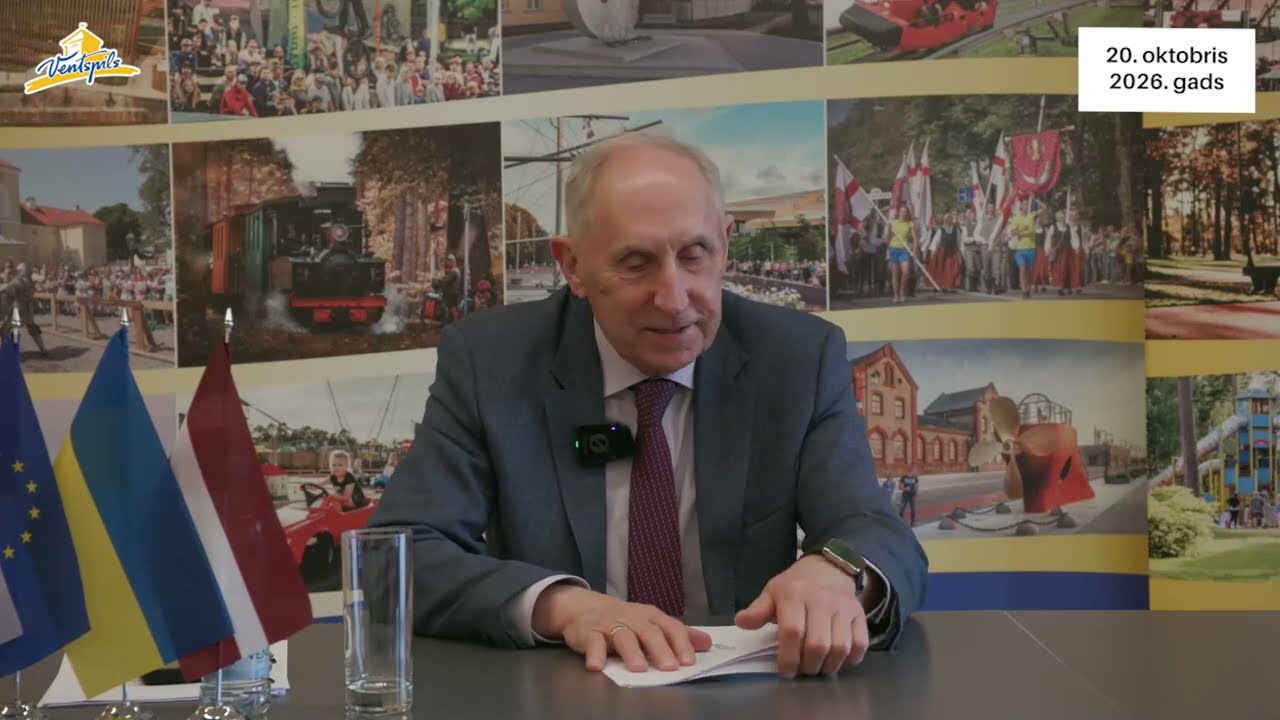 VIDEO: J. Vītoliņš par Ventspils aktualitātēm – 20.10.2026.