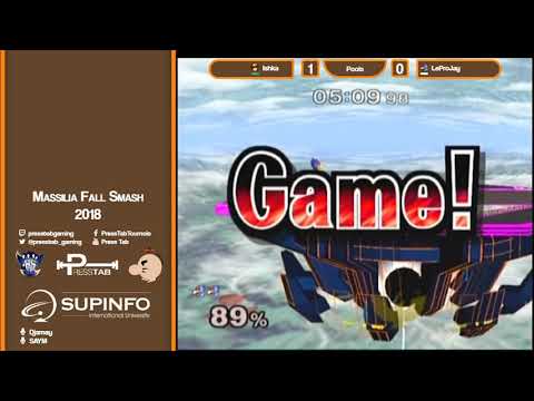 Ishka VS LeProJay - Melee Singles Pools - Massilia Fall Smash 2018