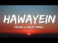 Arijit Singh Pritam Hawayein Lyrics