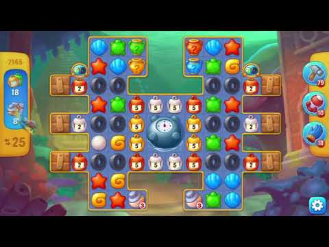 Fishdom  Level 7141 - 7150 (First Try) 🐟