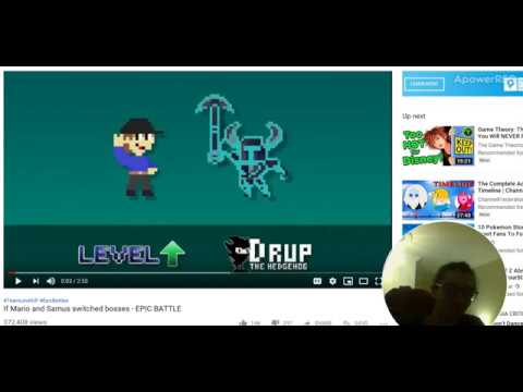 If Mario and Samus switched bosses reaction