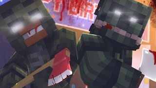 Minecraft FNAF - PHANTOM ANIMATRONICS?! (Minecraft Five Nights at Freddy's Roleplay) Ep 2