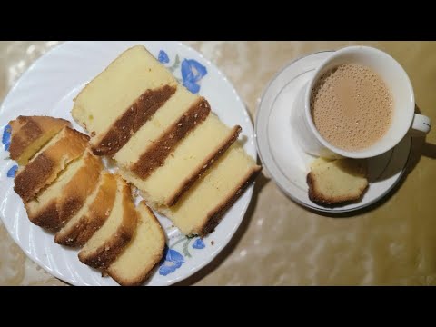 bakery style Tea cake without oven ,without artificial flavours/HUMAIRA'S Tarka