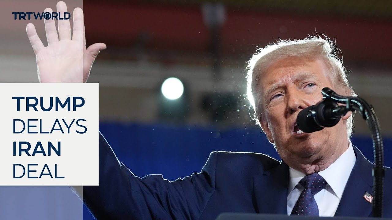 Video | Trump says US will not 'rush into a deal' with Iran