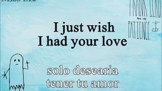 FRANK IERO and the PATIENCE - Miss Me [Lyrics in English and Spanish]