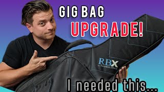 Video thumbnail for Upgrading my double guitar bag - Reunion Blues RBX2E Double Electric Gig Bag by Steve Sterlacci