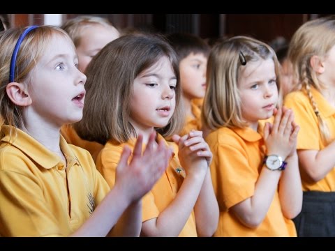 Cokethorpe Junior School sings 'One in a Million' for Sing Up Day 2016