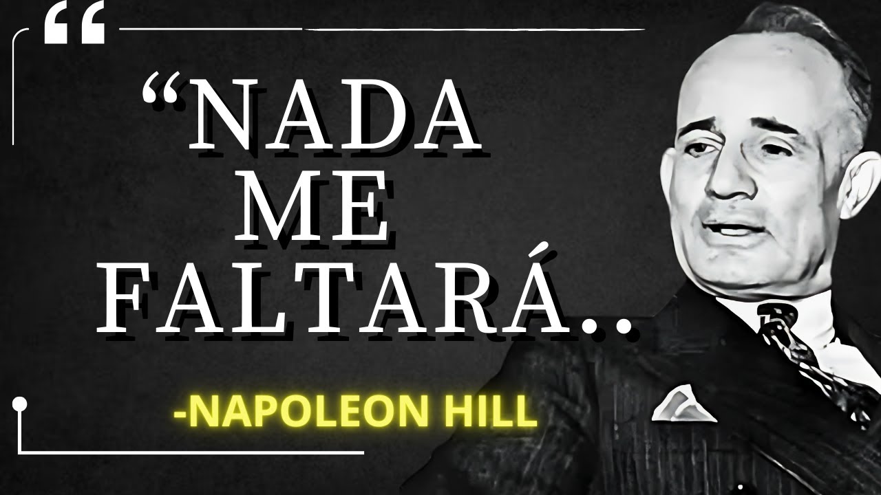 O Senhor é o meu Pastor, por isso não sigo mais o medo, sigo a promessa | Napolen Hill