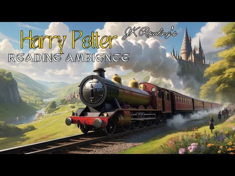 Fantasy Ambience For Reading | A Magical Ride on the Hogwarts Express - Harry Potter Inspired