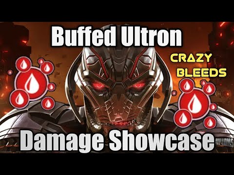 Ultron Prime |Buffed| - Damage Showcase -Marvel Contest of Champions