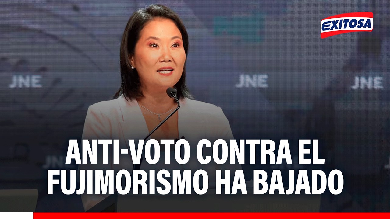 🔴🔵 Anti-voto contra Keiko Fujimori está bajando: “Se debe a dos motivos”, según Diethell Columbus
