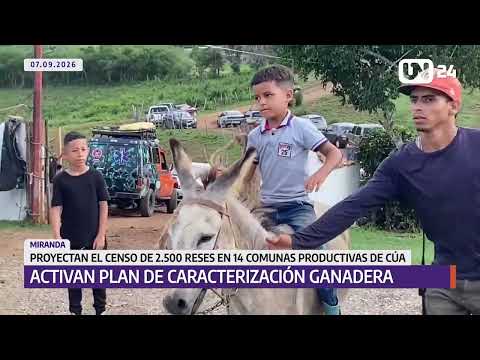 Activan plan de caracterización ganadera en Miranda