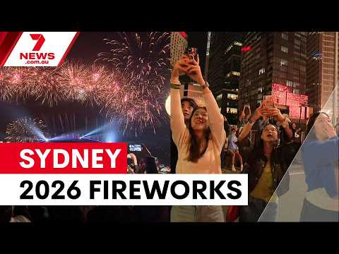 Sydney rings in 2026 with harbour fireworks spectacular | 7NEWS