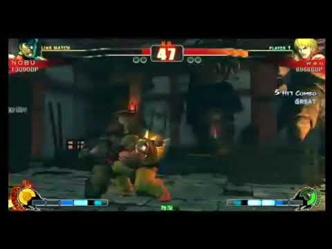 SF4:Nobu (Ve) vs Wao (Ke) - Wao's Kumite - 18-07-2009