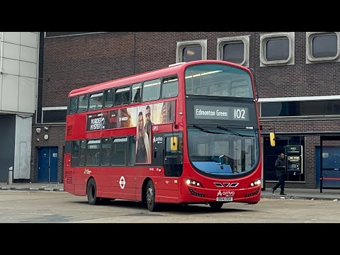 FRV. Arriva London Route 102. Brent Cross - Edmonton Green. Wright Gemini 3 B5LH HV188 (BG14 OOA)