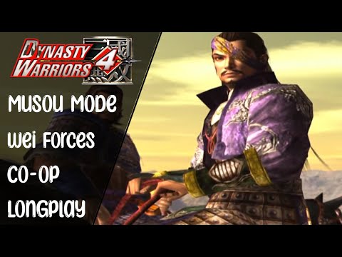 Dynasty Warriors 4 - Musou Mode - Wei Forces - PS2 Longplay Co-op