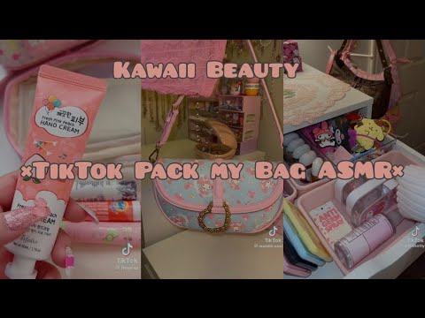 Kawaii "Pack my Bag"  ASMR TikTok Video Compilation l Kawaii Beauty