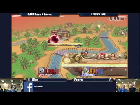 S@PS 31 Wii U Singles - Mime (King Dedede) vs Femto (Meta Knight) - Loser's Bracket