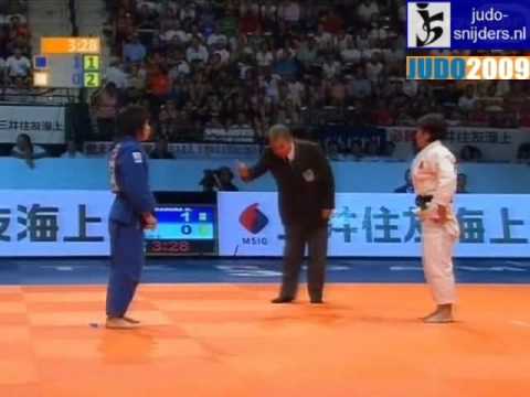 Judo 2009 Rotterdam: Misato Nakamura (JPN) - Song Hui Jo (PRK) [-52kg].