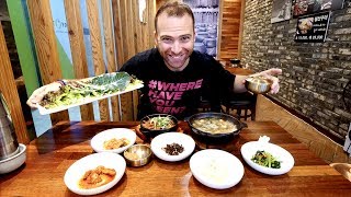 Full KOREAN BREAKFAST + World’s BIGGEST Department Store in Centum City | Busan, South Korea