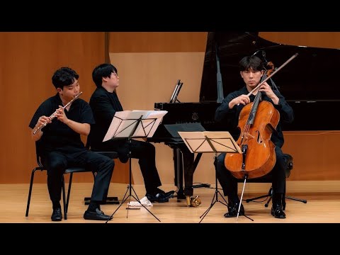 Claude Debussy Piano Trio, L.3 Flutist Yubeen Kim 플루트 김유빈
