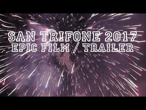 San Trifone 2017 Adelfia Trailer - Italian Fireworks fuochi d'artificio - Feuerwerk [ 4K ]