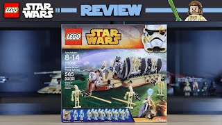 LEGO Star Wars 75086 Battle Droid Troop Carrier - REVIEW