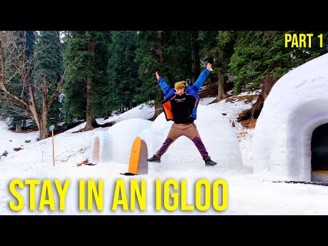 How We Spent a Night in an Igloo?? India's First Igloo Stay | Manali
