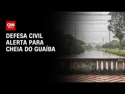 Previsão do tempo: Defesa Civil alerta para cheia do Guaíba | CNN NOVO DIA