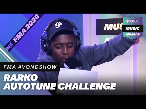 RARKO gaat ALL OUT tijdens AUTOTUNE CHALLENGE! | FMA Avondshow 2020