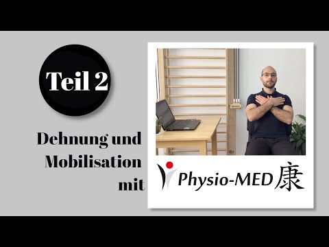 Übung mit Physio Med: Rotation der Brustwirbelsäule
