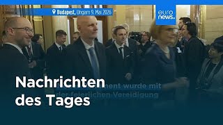 Nachrichten des Tages | 10. Mai 2026 - Mittagsausgabe