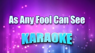 Lawrence, Tracy - As Any Fool Can See (Karaoke &amp; Lyrics)