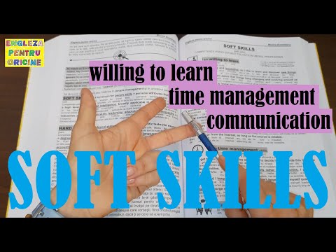 Lecţia # 221 – SOFT SKILLS (1) 🧑‍💼💼: Willing to Learn 📚💻, Time Management ⏳🗓, Communication 🗣🔄👤