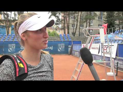 Markéta Vondroušová po triumfu na Zubr cupu